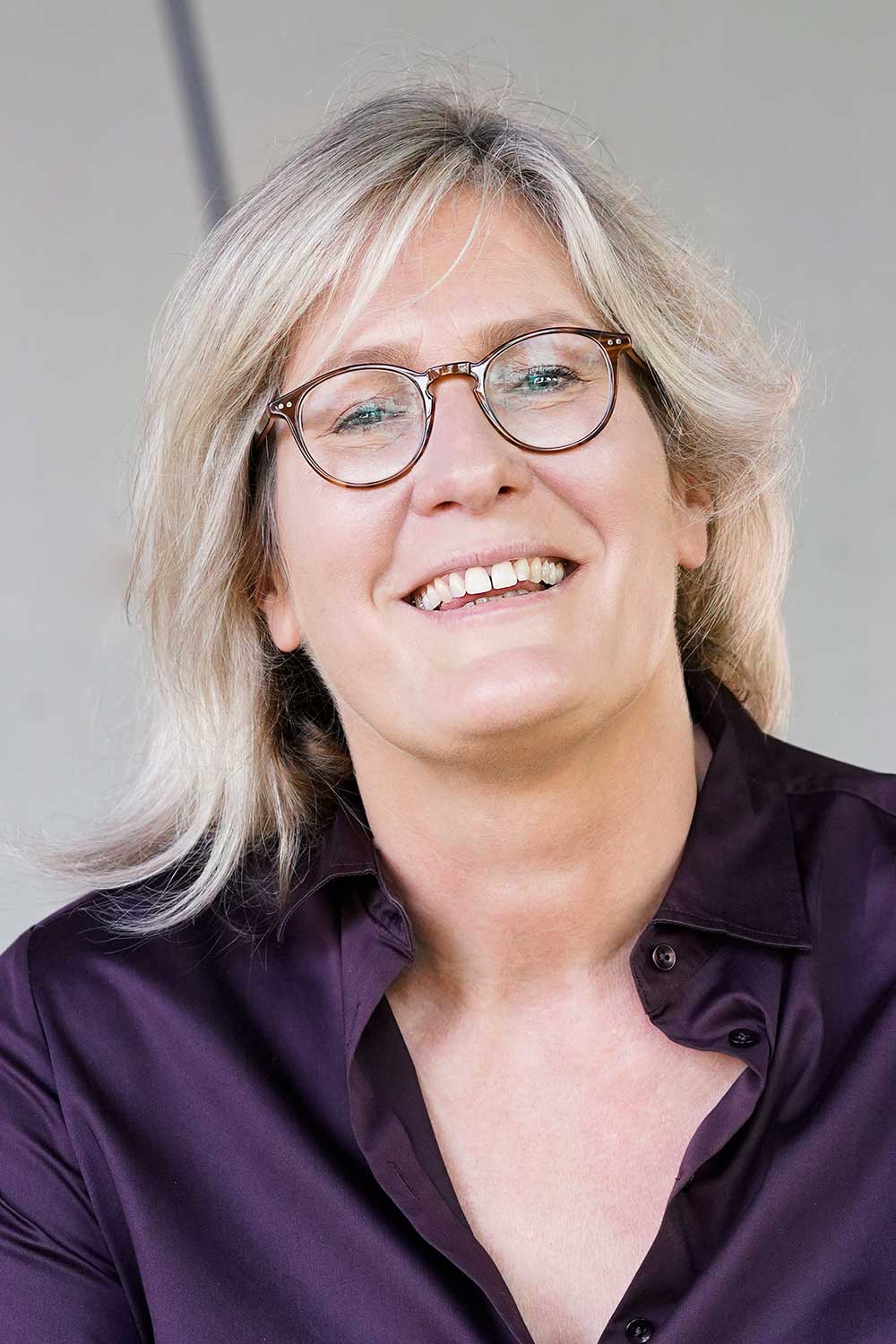 birgit block smiling